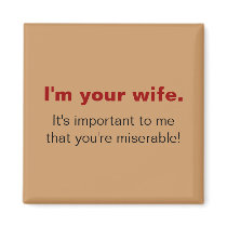 Marriage magnets by whupsadaisy Marriage magnets