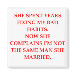 marriage refrigerator magnet