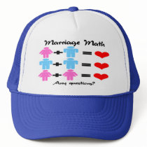 Marriage Math Hats