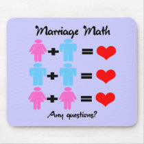 Marriage Math Mousepad