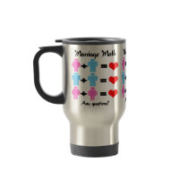 Marriage Math Travel Mugs