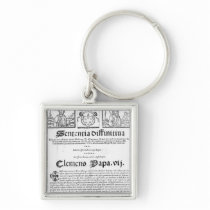 Marriage of Henry VIII and Catherine of Aragon Key Chains