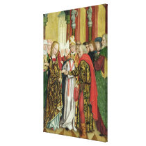 Marriage of the Virgin, from the Dome Altar, 1499 canvas prints