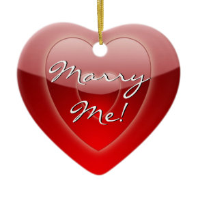 Marriage Proposal Ornament ornament