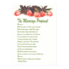 postcard - Award winning poet, Michael D. Brown's masterful poem is perfect for wedding gifts