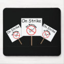 Marriage Strike Mousepad Black Background by MGTOWHero Marriage Strike Mousepad Black Background