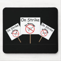Marriage Strike Mousepad Black Background