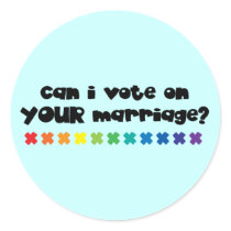 Marriage Vote stickers by smallhandsdesigns Marriage Vote stickers