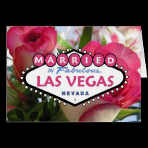MARRIED In Fabulous Las Vegas Card