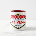 MARRIED In Fabulous Las Vegas Cherry logo Mug by vegasdusoleil MARRIED In Fabulous Las Vegas Cherry logo Mug