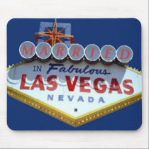 MARRIED IN Fabulous Las Vegas Mousepad