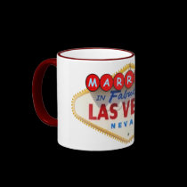 Married In Fabulous Las Vegas Mug by vegasdusoleil Married In Fabulous Las Vegas Mug