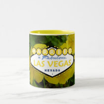 MARRIED In Fabulous Las Vegas Pansies Mug