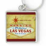 Married in Fabulous Las Vegas - Vintage keychains