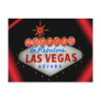 Married in Fabulous Las Vegas Wedding Announcement Post Cards