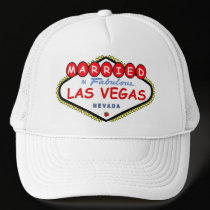 MARRIED In  Las Vegas Cherry logo cap hats