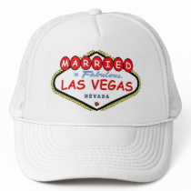 MARRIED In  Las Vegas Cherry logo cap hats