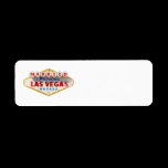 Married in Las Vegas Label labels