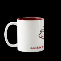 MARRIED In Las Vegas Mug mugs