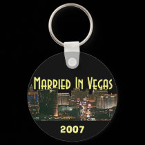 Married In Vegas 2997 Keychain