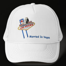 MARRIED In Vegas Cap hats