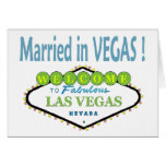 Married in VEGAS! Card