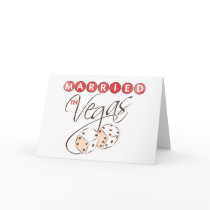 Married in Vegas cards