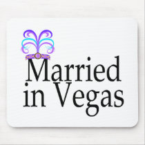 Married In Vegas mousepads