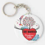 Married @ Niagara Keychain