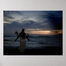 Married on the Beach, Oahu Poster