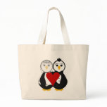 Married Penguins In Love bags