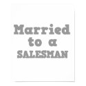 MARRIED TO A SALESMAN posters