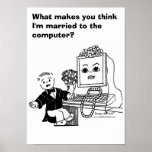 MARRIED TO COMPUTER?  Poster