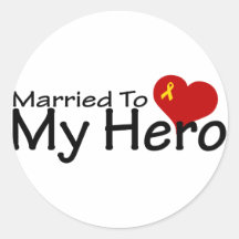 Married To My Hero Sticker