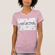 MARRIED t-shirts