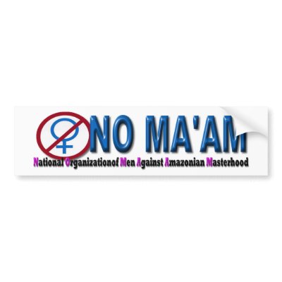 Married with Children NO MAAM Bumper Stickers by aandjdesigns