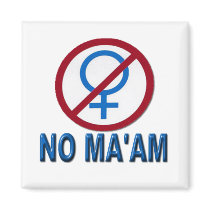 Married with Children NO MAAM Magnet