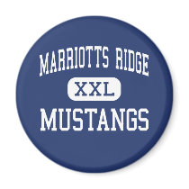 Marriotts Ridge - Mustangs - High - Marriottsville magnets