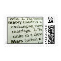 Marry - Definition - Engagement Wedding postage by patricklori Marry - Definition - Engagement Wedding postage