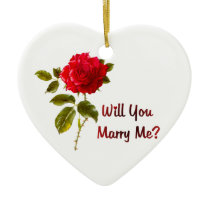 Marry Me Christmas Ornaments