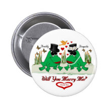 Marry Me .... Pinback Button