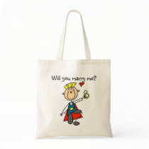 Marry Me Wedding Proposal Tshirts and Gifts bags