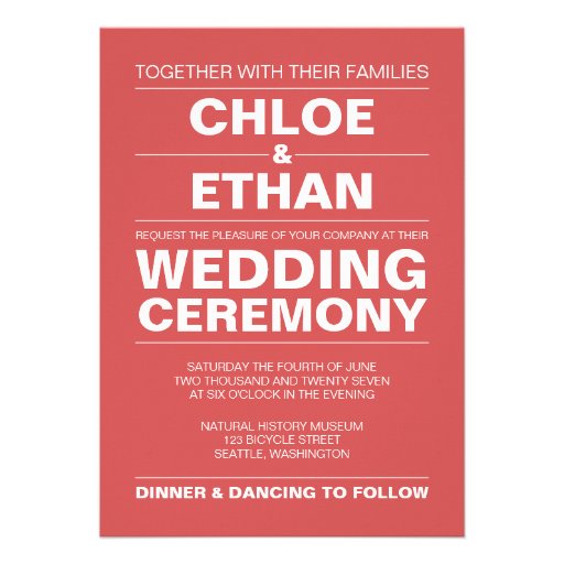 Marry On Wedding Custom Announcements