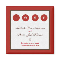 Marry Save the Date Magnet