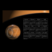 MARS 2007 CALENDAR posters