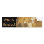 Mars!  A beautiful image from space.  NASA Bumper Sticker