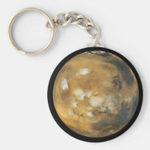 Mars!  A beautiful image from space.  NASA Key Chain