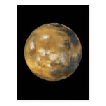 Mars!  A beautiful image from space.  NASA postcards