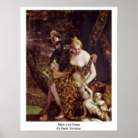 Mars And Venus By Paolo Veronese Posters