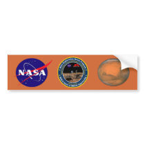 Mars Exploration Rovers: Spirit & Opportunity Bumper Sticker